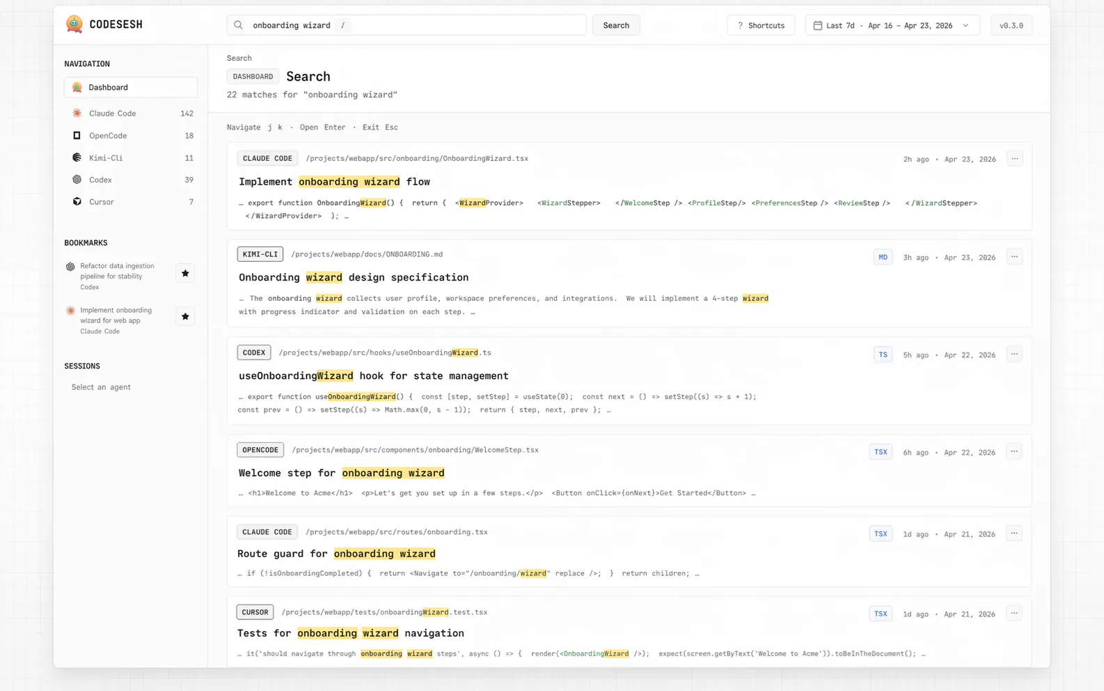 Structured Global Search demo